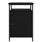 Casa si Gradina - Mobilier - Comode si corpuri - Noptiere - Noptiera Stejar negru 40 x 42 x 60cm Lemn compozit - Infinity.ro