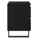 Casa si Gradina - Mobilier - Comode si corpuri - Noptiere - Noptiera cu sertar 2 pcs Stejar negru 40 x 35 x 50 cm - Infinity.ro