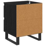 Casa si Gradina - Mobilier - Comode si corpuri - Noptiere - Noptiera cu sertar 2 pcs Stejar negru 40 x 35 x 50 cm - Infinity.ro