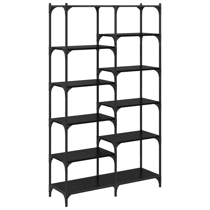 Casa si Gradina - Mobilier - Biblioteci si rafturi - Biblioteci - Raft pentru carti Stejar negru 100 x 32 x 170 cm Lemn compozit - Infinity.ro