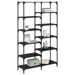 Casa si Gradina - Mobilier - Biblioteci si rafturi - Biblioteci - Raft pentru carti Stejar negru 100 x 32 x 170 cm Lemn compozit - Infinity.ro