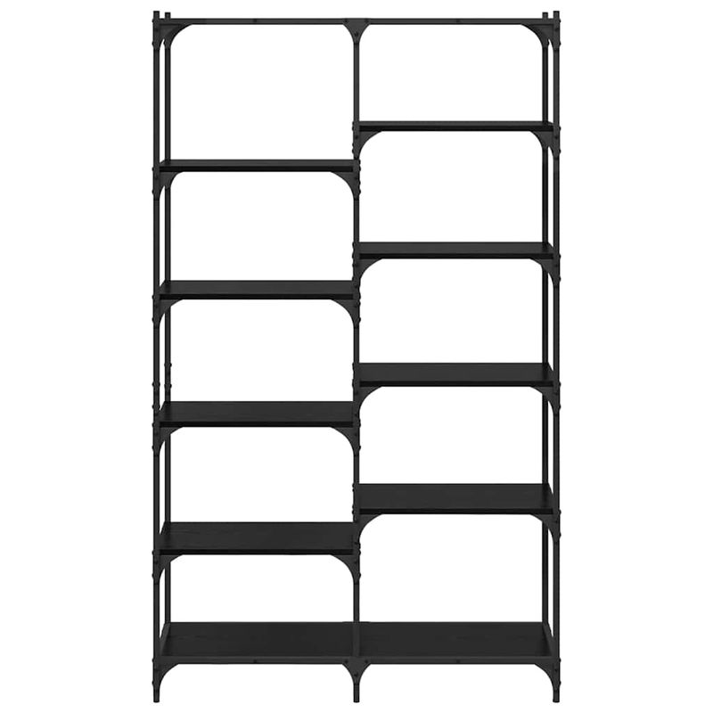 Casa si Gradina - Mobilier - Biblioteci si rafturi - Biblioteci - Raft pentru carti Stejar negru 100 x 32 x 170 cm Lemn compozit - Infinity.ro