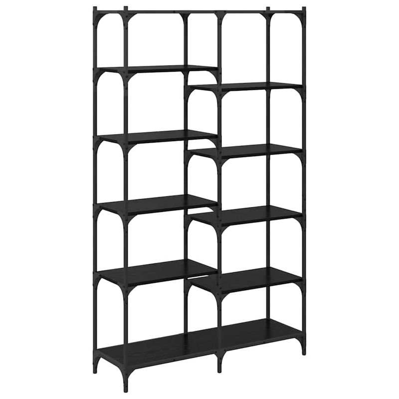 Casa si Gradina - Mobilier - Biblioteci si rafturi - Biblioteci - Raft pentru carti Stejar negru 100 x 32 x 170 cm Lemn compozit - Infinity.ro