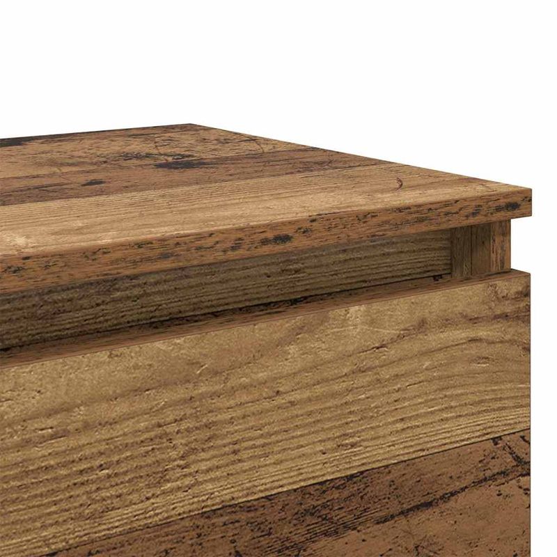 Casa si Gradina - Mobilier - Comode si corpuri - Noptiere - Noptiera Lemn vechi 40 x 35 x 50 cm Lemn compozit - Infinity.ro