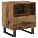 Casa si Gradina - Mobilier - Comode si corpuri - Noptiere - Noptiera Lemn vechi 40 x 35 x 47.5 cm Lemn compozit - Infinity.ro