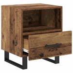 Casa si Gradina - Mobilier - Comode si corpuri - Noptiere - Noptiera Lemn vechi 40 x 35 x 47.5 cm Lemn compozit - Infinity.ro