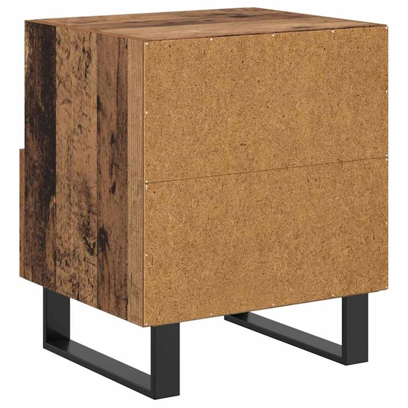 Casa si Gradina - Mobilier - Comode si corpuri - Noptiere - Noptiera Lemn vechi 40 x 35 x 47.5 cm Lemn compozit - Infinity.ro