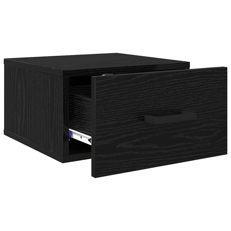 Casa si Gradina - Mobilier - Comode si corpuri - Noptiere - Noptiera cu sertar 2 pcs Stejar negru 35 x 35 x 20 cm - Infinity.ro