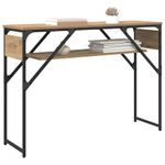 Casa si Gradina - Mobilier - Comode si corpuri - Noptiere - MasaConsole Stejar Artizanal 105x30x75cm Lemn compozit - Infinity.ro