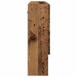Casa si Gradina - Mobilier - Mobilier baie - Corpuri baie - Dulap cu oglinda pentru baie cu usa Lemn vechi 80 x 17 x 55 cm - Infinity.ro