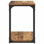 Casa si Gradina - Mobilier - Mese si birouri - Mese living - Masa laterala cu raft Lemn vechi 50 x 35 x 52 cm Lemn compozit - Infinity.ro