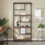 Casa si Gradina - Mobilier - Biblioteci si rafturi - Biblioteci - Biblioteca Lemn vechi 81 x 36 x 176 cm Lemn compozit - Infinity.ro