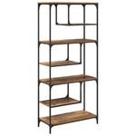Casa si Gradina - Mobilier - Biblioteci si rafturi - Biblioteci - Biblioteca Lemn vechi 81 x 36 x 176 cm Lemn compozit - Infinity.ro
