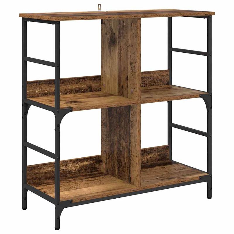 Casa si Gradina - Mobilier - Biblioteci si rafturi - Biblioteci - Raft pentru carti Lemn vechi 78.5 x 33 x 82 cm Lemn compozit - Infinity.ro