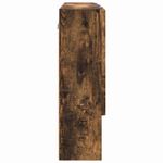 Casa si Gradina - Mobilier - Mobilier baie - Corpuri baie - Dulap cu oglinda pentru baie Stejar afumat 80 x 17 x 55 cm - Infinity.ro