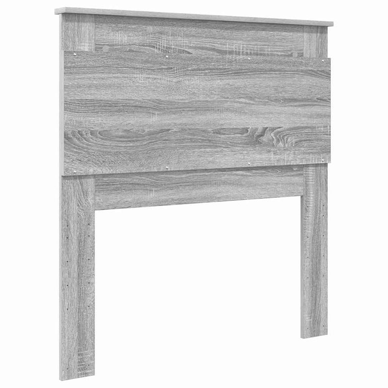 Casa si Gradina - Mobilier - Paturi si accesorii - Accesorii paturi - Tablie de pat cu aripioare gri deschis 183x16x78/88 cm textil - Infinity.ro