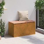 Casa si Gradina - Gradina si terasa - Mobilier exterior - Bancute de gradina - Banca de gradina Ruginit 80 x 40 x 43 cm - Infinity.ro