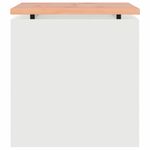 Casa si Gradina - Gradina si terasa - Mobilier exterior - Bancute de gradina - Banca de gradina Alb 40 x 40 x 43 cm Otel - Infinity.ro