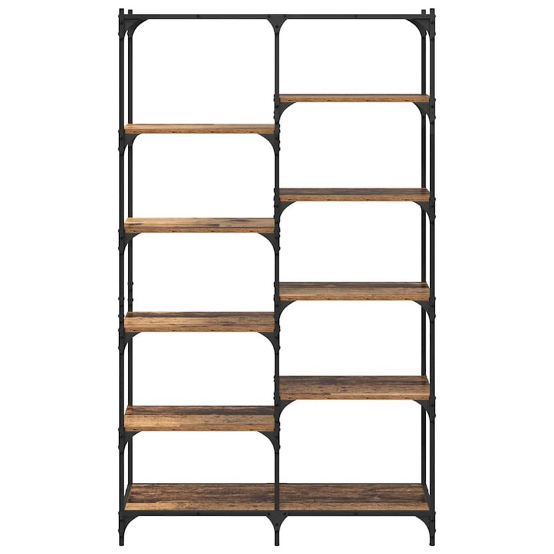 Casa si Gradina - Mobilier - Biblioteci si rafturi - Biblioteci - Raft pentru carti Lemn vechi 100 x 32 x 170 cm Lemn compozit - Infinity.ro
