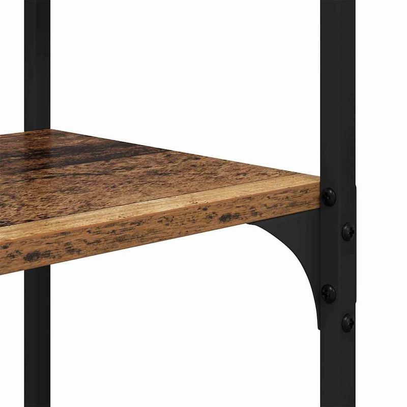 Casa si Gradina - Mobilier - Biblioteci si rafturi - Biblioteci - Raft pentru carti Lemn vechi 100 x 32 x 170 cm Lemn compozit - Infinity.ro