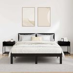 Casa si Gradina - Mobilier - Comode si corpuri - Noptiere - Noptiera 2 pcs Stejar negru 40 x 40 x 50 cm Lemn compozit - Infinity.ro