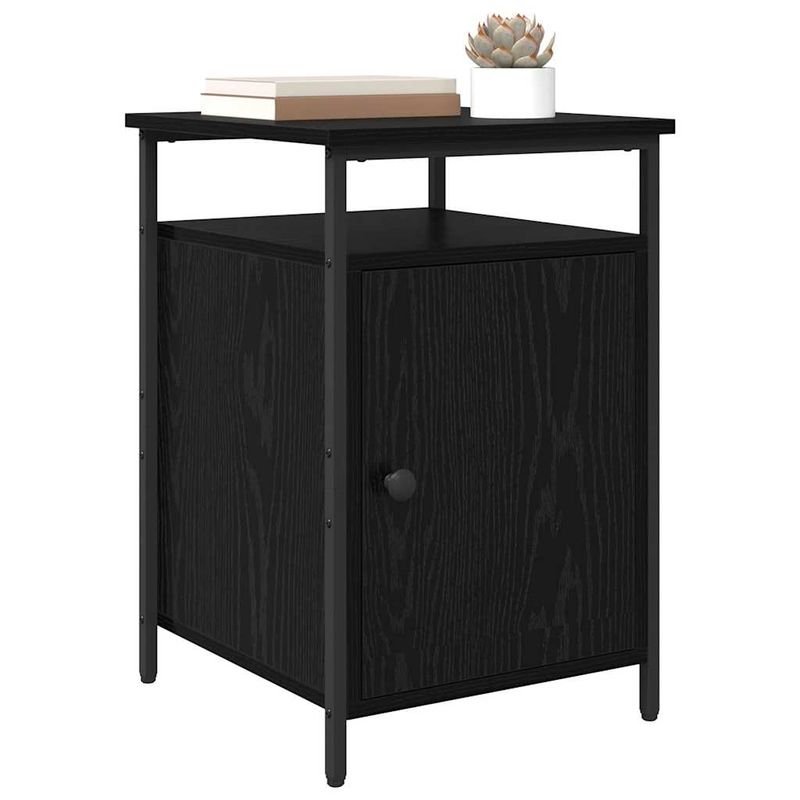 Casa si Gradina - Mobilier - Comode si corpuri - Noptiere - Noptiera 2 pcs Stejar negru 40 x 42 x 60cm Lemn compozit - Infinity.ro