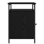Casa si Gradina - Mobilier - Comode si corpuri - Noptiere - Noptiera 2 pcs Stejar negru 40 x 42 x 60cm Lemn compozit - Infinity.ro
