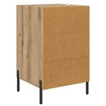 Casa si Gradina - Mobilier - Comode si corpuri - Noptiere - Noptiera stejar artizanal 40 x 40 x 66 cm Lemn compozit - Infinity.ro