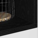 Casa si Gradina - Mobilier - Comode si corpuri - Corpuri bucatarie - Culoar de baza pentru bucatarie cu raft Riga Stejar negru - Infinity.ro