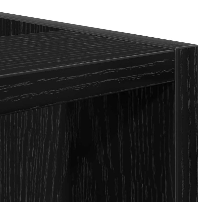 Casa si Gradina - Mobilier - Comode si corpuri - Corpuri bucatarie - Culoar de baza pentru bucatarie cu raft Riga Stejar negru - Infinity.ro
