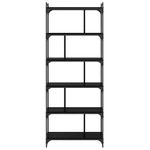 Casa si Gradina - Mobilier - Biblioteci si rafturi - Biblioteci - Biblioteca Stejar negru 76 x 32 x 192 cm Lemn compozit - Infinity.ro