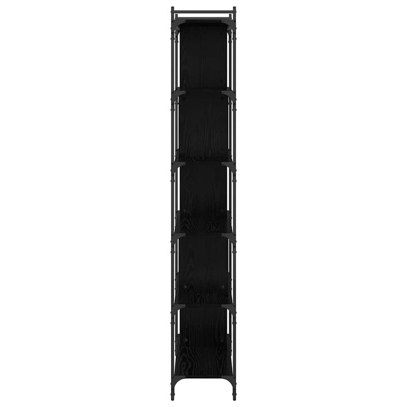 Casa si Gradina - Mobilier - Biblioteci si rafturi - Biblioteci - Biblioteca Stejar negru 76 x 32 x 192 cm Lemn compozit - Infinity.ro