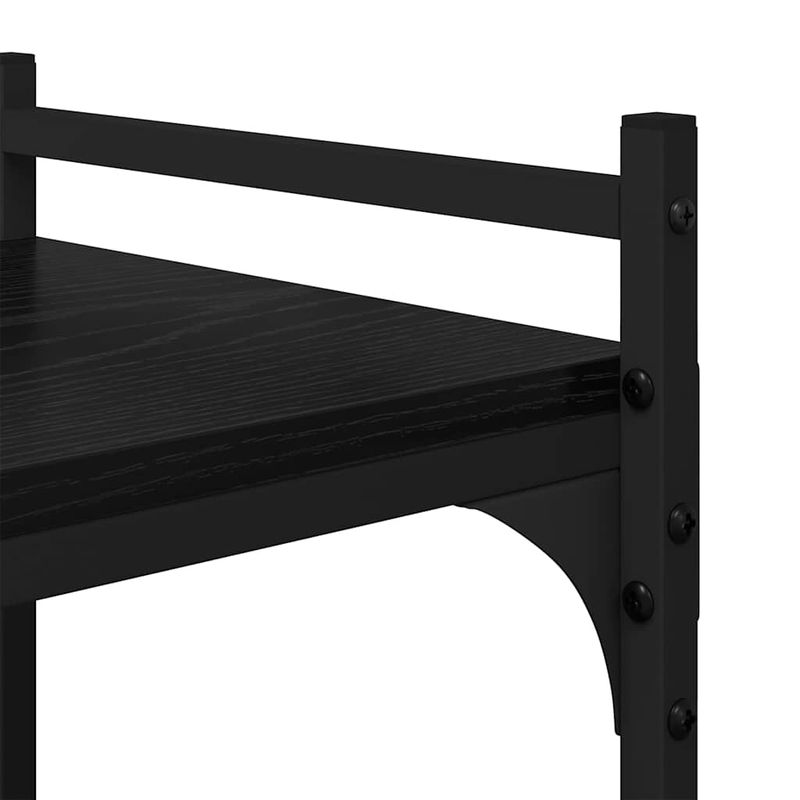 Casa si Gradina - Mobilier - Biblioteci si rafturi - Biblioteci - Biblioteca Stejar negru 76 x 32 x 192 cm Lemn compozit - Infinity.ro