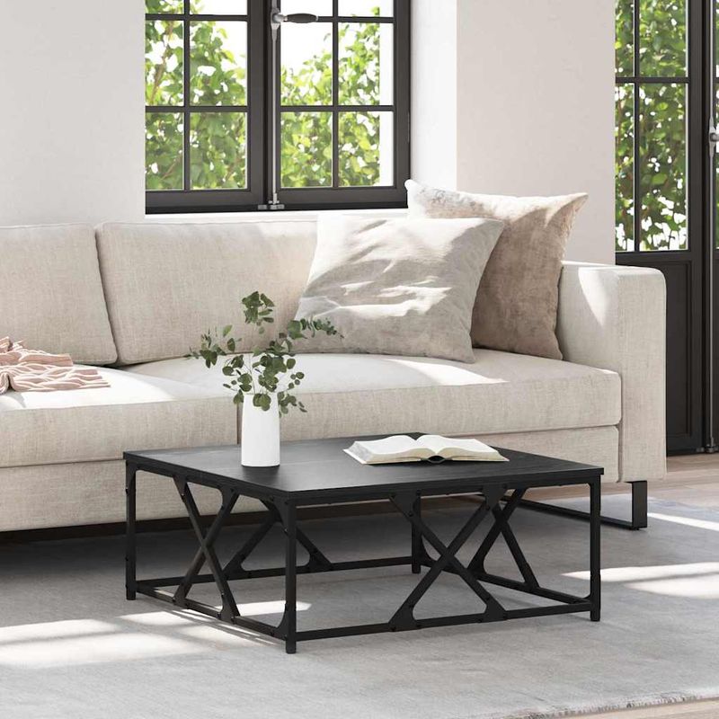 Casa si Gradina - Mobilier - Mese si birouri - Masute de cafea - Masa de cafea Stejar negru 70 x 70 x 30 cm Lemn compozit - Infinity.ro