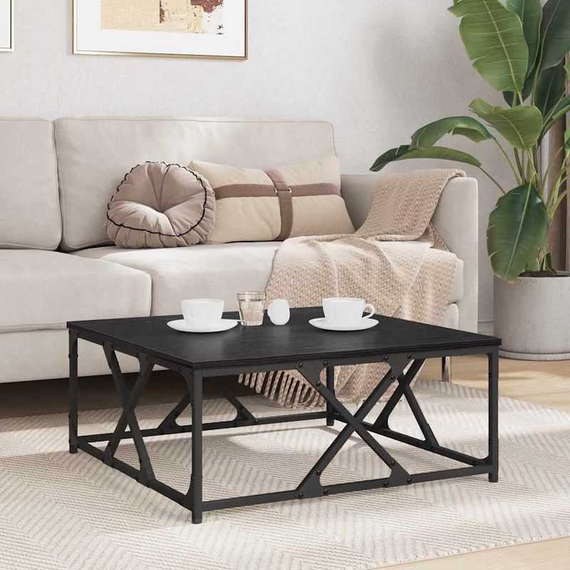 Casa si Gradina - Mobilier - Mese si birouri - Masute de cafea - Masa de cafea Stejar negru 70 x 70 x 30 cm Lemn compozit - Infinity.ro