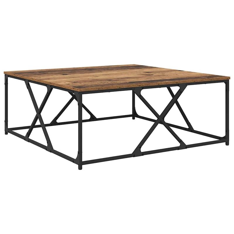 Casa si Gradina - Mobilier - Mese si birouri - Masute de cafea - Masa de cafea Lemn vechi 100 x 100 x 40 cm Lemn compozit - Infinity.ro