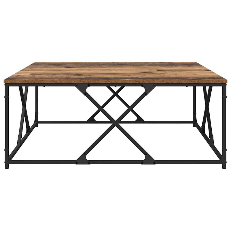 Casa si Gradina - Mobilier - Mese si birouri - Masute de cafea - Masa de cafea Lemn vechi 100 x 100 x 40 cm Lemn compozit - Infinity.ro