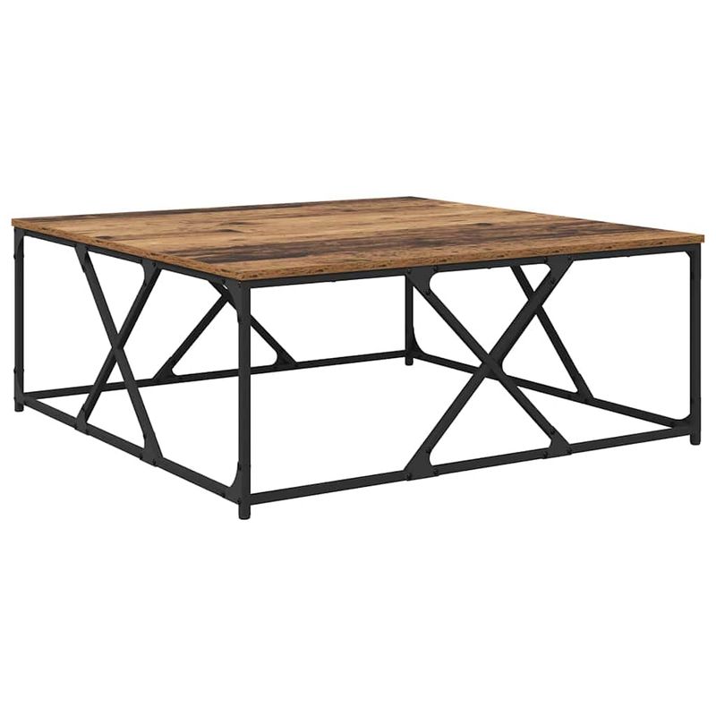 Casa si Gradina - Mobilier - Mese si birouri - Masute de cafea - Masa de cafea Lemn vechi 100 x 100 x 40 cm Lemn compozit - Infinity.ro