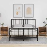 Casa si Gradina - Mobilier - Comode si corpuri - Noptiere - Noptiera 2 pcs Lemn vechi 40 x 35 x 47.5 cm Lemn compozit - Infinity.ro