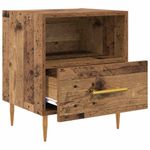 Casa si Gradina - Mobilier - Comode si corpuri - Noptiere - Noptiera 2 pcs Lemn vechi 40 x 35 x 47.5 cm Lemn compozit - Infinity.ro