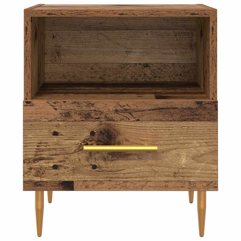 Casa si Gradina - Mobilier - Comode si corpuri - Noptiere - Noptiera 2 pcs Lemn vechi 40 x 35 x 47.5 cm Lemn compozit - Infinity.ro