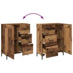 Casa si Gradina - Mobilier - Comode si corpuri - Comode - Bufet cu sertar Lemn vechi 69.5 x 34 x 90 cm Lemn compozit - Infinity.ro