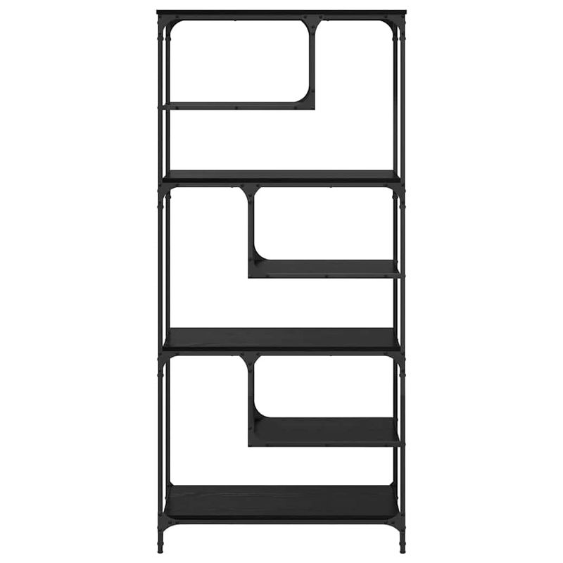Casa si Gradina - Mobilier - Biblioteci si rafturi - Biblioteci - Biblioteca Stejar negru 81 x 36 x 176 cm Lemn compozit - Infinity.ro