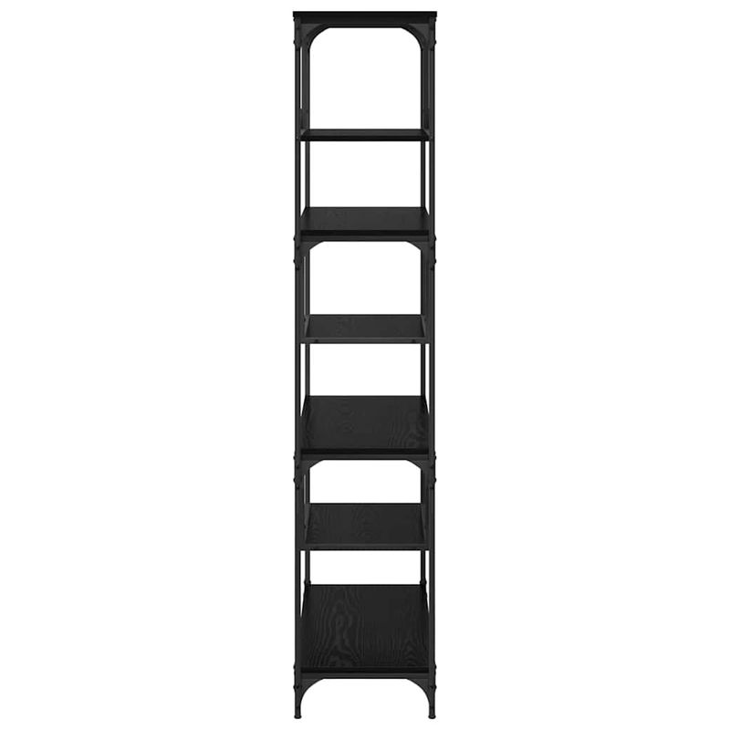 Casa si Gradina - Mobilier - Biblioteci si rafturi - Biblioteci - Biblioteca Stejar negru 81 x 36 x 176 cm Lemn compozit - Infinity.ro