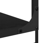 Casa si Gradina - Mobilier - Biblioteci si rafturi - Biblioteci - Biblioteca Stejar negru 81 x 36 x 176 cm Lemn compozit - Infinity.ro