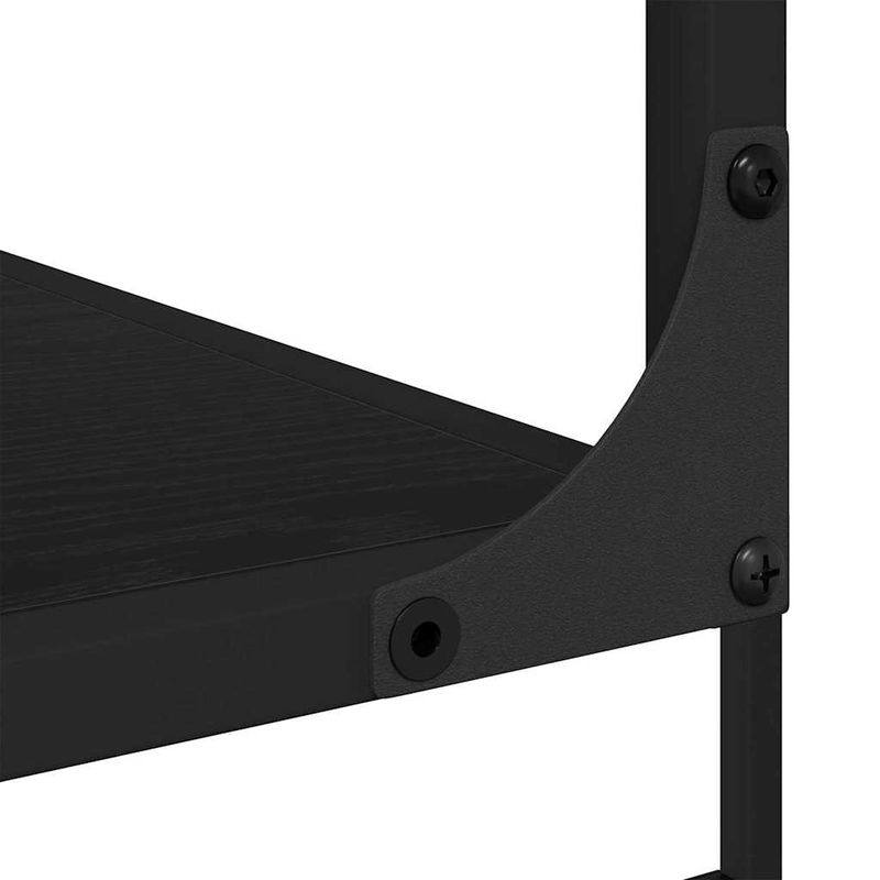 Casa si Gradina - Mobilier - Biblioteci si rafturi - Biblioteci - Biblioteca Stejar negru 81 x 36 x 176 cm Lemn compozit - Infinity.ro