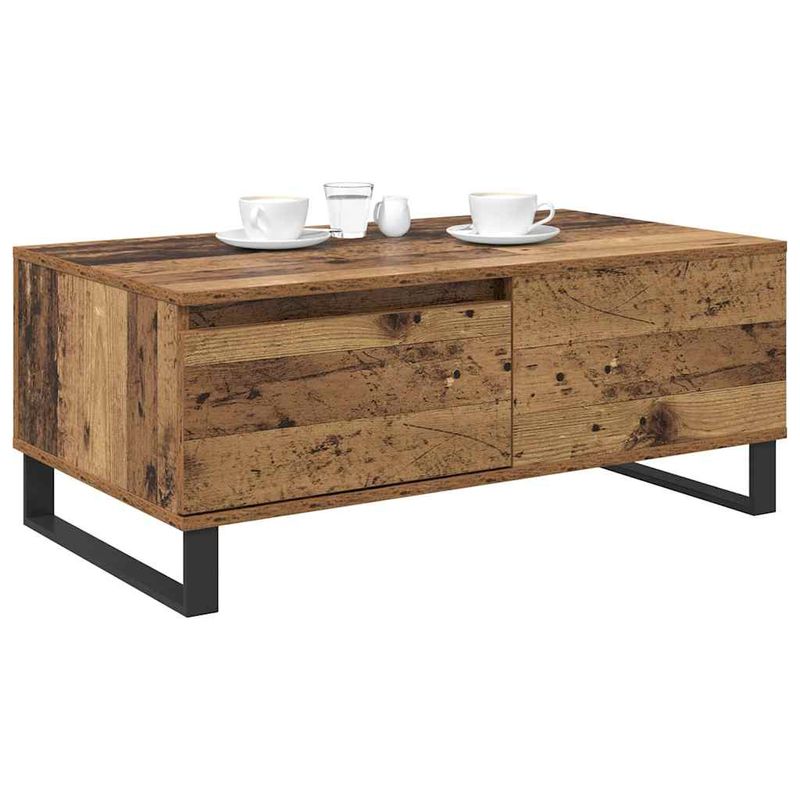 Casa si Gradina - Mobilier - Mese si birouri - Masute de cafea - Masa de cafea cu sertar Lemn vechi Lemn compozit - Infinity.ro