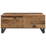 Casa si Gradina - Mobilier - Mese si birouri - Masute de cafea - Masa de cafea cu sertar Lemn vechi Lemn compozit - Infinity.ro