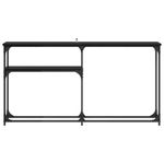 Casa si Gradina - Mobilier - Comode si corpuri - Console - MasaConsole Stejar negru 145x22.5x75cm Lemn compozit - Infinity.ro