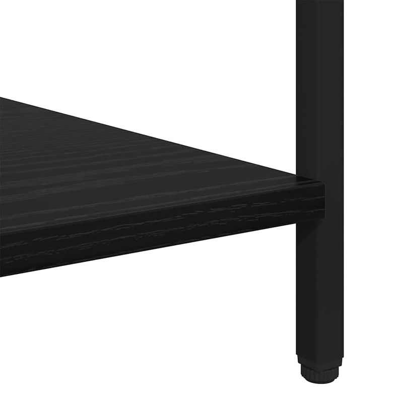 Casa si Gradina - Mobilier - Comode si corpuri - Noptiere - Noptiera Stejar negru 40 x 40 x 50 cm Lemn compozit - Infinity.ro